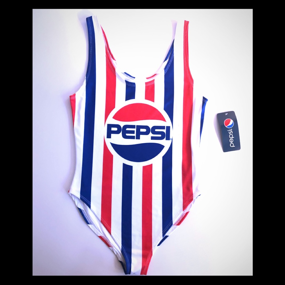 Pepsi NWT Womens Size L Body/swimsuit - Picture 1 of 2